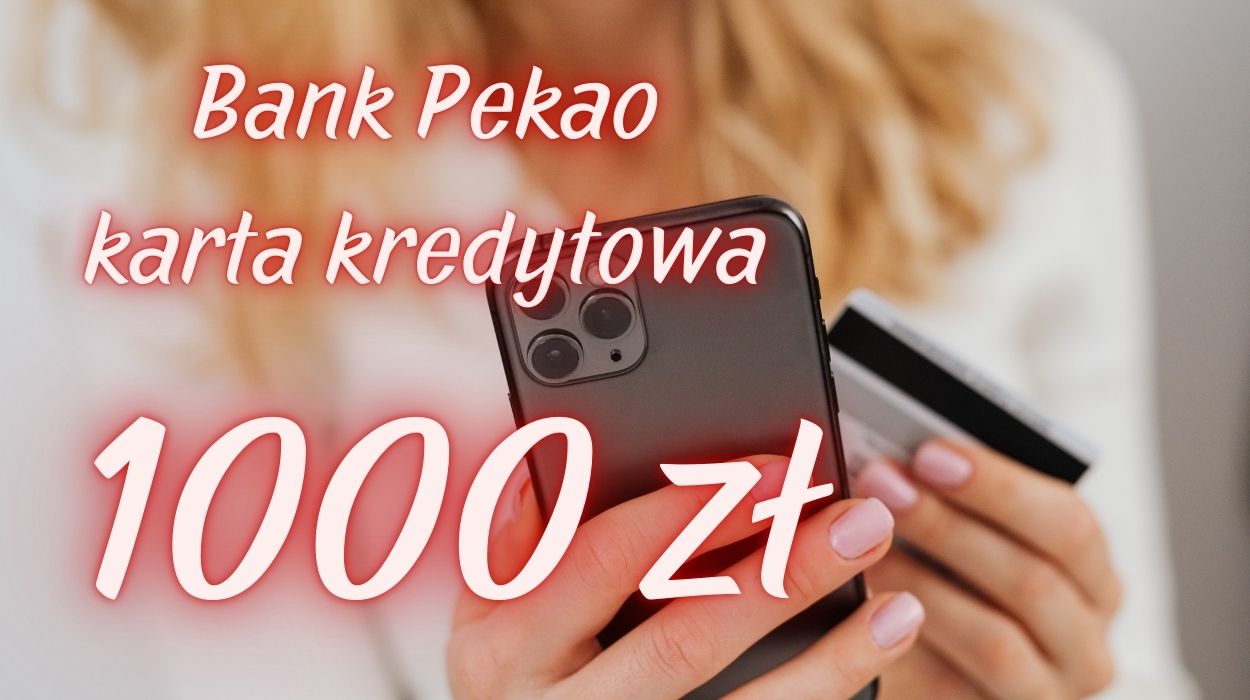 Bank Pekao promocja karty kredytowej