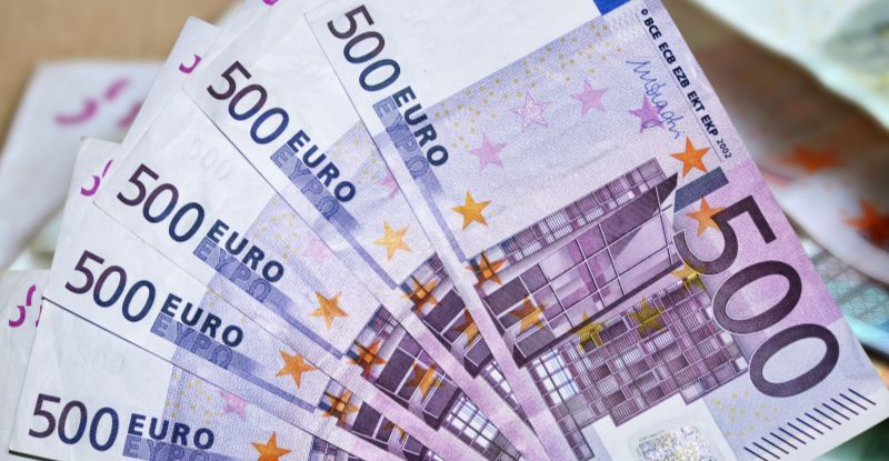 banknot euro - najwyższy nominał