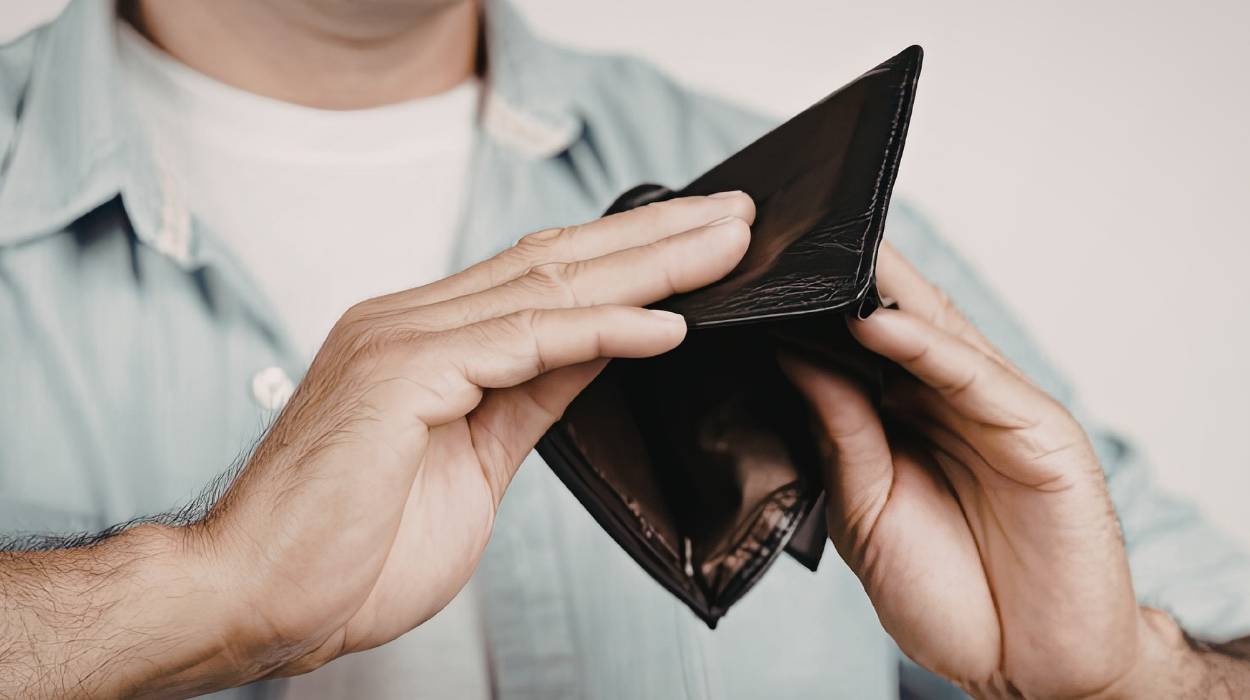 Debet na koncie bankowym